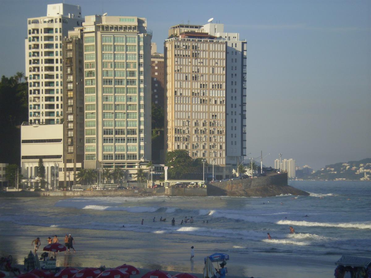 Flat Pitangueiras Boulevard Center Guaruja Exterior photo
